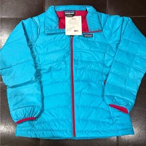 Girls Patagonia Down Sweater Jacket Sz 12